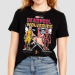 X-men Universe Marvel Studio Ryan Reynolds Deadpool And Wolverine 2024 Hugh Jackman Actor Signatures Shhirt