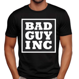 Chael Sonnen Wearing Bad Guy Inc Shirt