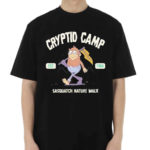 Cryptid Camp Sasquatch Nature Walk Est 1986 Shirt