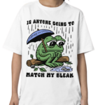 Frog Is Anyone Going To Match My Bleak Shirt