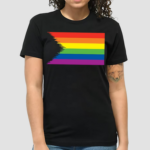 Nina Paley Pride Restored Flag Shirt