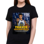 Trayce Jackson Davis First Warriors Rookie To Make 100 Dunks Shirt