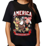 Undefeated Since 1776 America Tee Shirt