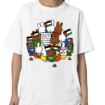 Freedom Fighter Bunny From The River To The Sea Palestine Will Be Free Shirt