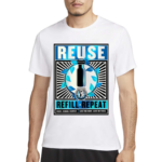 Glastonbury Festival Reuse And Refill Repeat Reuse Reduce Respect Love The Farm Leave Leave No Trace Shirt