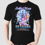 Sailor Moon 32 Years 1992-2024 Thank You For The Memories Shirt