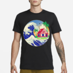 Kame Wave Dragon Ball And Hokusais The Great Wave Off Kanagawa Shirt