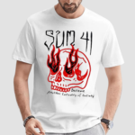 Sum41 Skull Sketch shirt