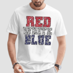 Red White Blue Fourth Of July Shirt