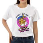 First Cat In Space Surf Bugs Beach Shirt