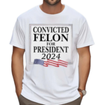 Luke Rudkowski Convicted Felon For President 2024 Shirt