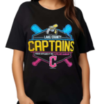 Lake County Captains Guardians Affiliate Shirt