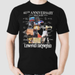 Lynyrd Skynyrd 60th Anniversary Music Legend 1964-2024 Signatures Shirt