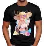 Utage Summer Flowers Anime Shirt