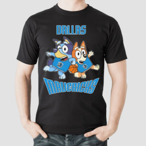 Bluey X Dallas Mavericks 2024 Shirt