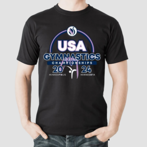 USA Gym Champs 2024 Violet Rhythmic Event Shirt