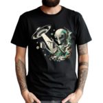 Alien Coffee Grunge Shirt