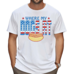 Where My Dogs At USA Shirt