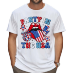 Fourth Of July Party In The USA Disco Ball Shirt