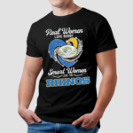 Real Women Love Rugby Smart Women Love The Leeds Rhinos 2024 Diamond Heart Shirt