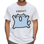 Silly Nub Cat Yippie Shirt