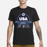 USA Gym Champs 2024 Violet Rhythmic Event Shirt