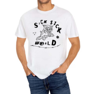 Lowlvl Sick Sick World Tiger Shirt