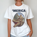 Teddy Roosevelt Allosaurus TR Merica Shirt