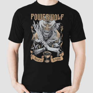 Powerwolf Wolf Vs Angel Metal Est Religio Shirt