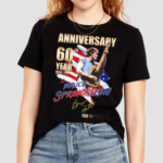 Anniversary 60th Year 1964-2024 Bruce Springsteen Thank You For The Memories Shirt