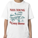 70s Vintage Neil Young And Crazy Horse Shirt