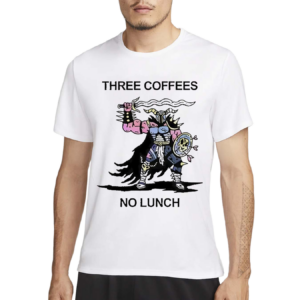 Wizard Of Barge Three Coffees No Lunch Shirt