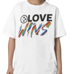 Pittsburgh Steelers Pride Love Wins 2024 Shirt