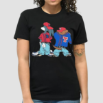 Looney Tunes Bugs Bunny Taz Aop 90s Shirt