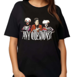 David S Pumpkins Any Questions Halloween Shirt