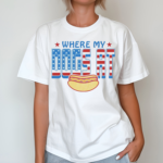 Where My Dogs At USA Shirt