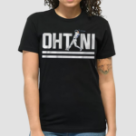 Shohei Ohtani Name Figure Shirt