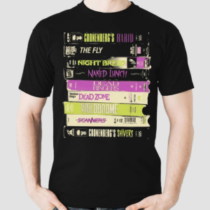 Cronenberg Vhs Stack Preorder Shirt