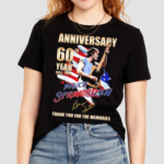 Anniversary 60th Year 1964 2024 Bruce Springsteen Thank You For The Memories Sign Shirt