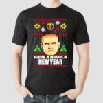 Darrell Arthur Have A Nikola New Year Ugly Christmas Shirt