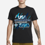 USA Gym Champs 2024 Blue T And T Event Shirt