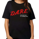 on Comer Dare Keeping Kids Off Memecoins Shirt