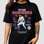 Ryne Sandberg Statue Dedication June 23 2024 Shirt