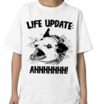 Raccoon Life Update Ahh 2024 Shirt