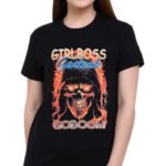 Skeleton Girlboss Gasteak Goboom Shirt