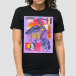 Halsey Berryman Tricolored Heron Black Shirt