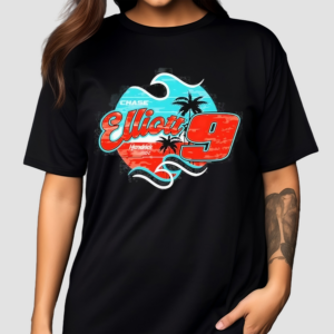 Chase Elliott 9 UPF 50 Fishing Shirt