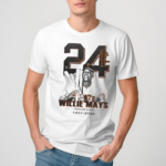 Willie Mays Forever Giant 24 Shirt