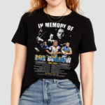 In Memory Of Rob Burrow 1982 2024 Thank You For The Memories Shirt