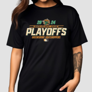 2024 South Atlantic League Playoffs Greensboro Grasshoppers Shirt